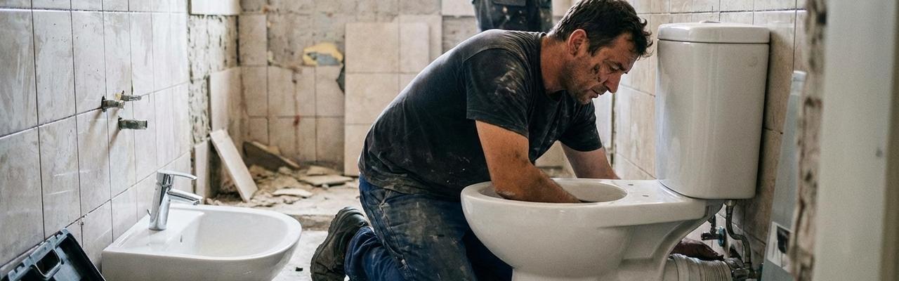 Instalación de sanitarios y grifería en Zalla