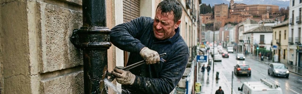 Reparación urgente de bajantes en Zalla